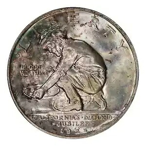 1925 S クラシック記念カリフォルニア ダイヤモンド ジュビリー PCGS MS-67 カリフォルニア|WORLD RESOURCE【KING店】