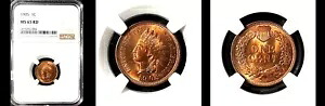 1905 1C NGC MS65RD-PQ インディアン ヘッド スモール セント---|WORLD RESOURCE【KING店】
