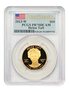 2013-W ヘレン タフト $10 PCGS プルーフ 70 DCAM｜WORLD RESOURCE【KING店】