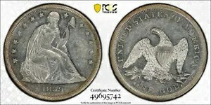 1859 O PCGS AU55 - シルバー トレード ドル 1 ドル コイン #51445B|WORLD RESOURCE【KING店】