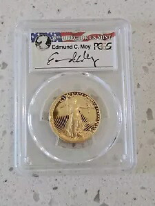 1987 P $25 ゴールド イーグル プルーフ 1/2 オンス PCGS PR 70 MOY シグネチャー コイン｜WORLD RESOURCE【KING店】 695,200円