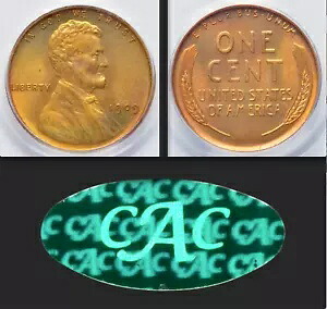 1909 PCGS PR65RB CAC 2,196 鋳造されました!ゴージャスでカラフルな 1c マットプルーフ リンカーン セント｜WORLD RESOURCE【KING店】