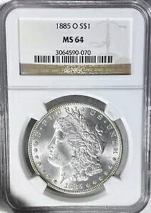 BU 1885-O モーガン シルバー ダラー NGC MS64 グレート ラスター ビデオ VPW を参照｜WORLD RESOURCE【KING店】 67,760円