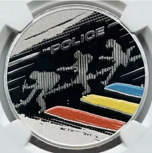 2023 UK Music Legends THE POLICE ?2、1オンス グレートブリテン シルバー プルーフ、NGC PF69 UC