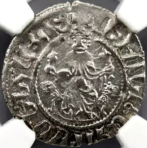 Levon I アルメニア NGC AU シルバー トラム中世テンプル騎士団十字軍クロス コイン|WORLD RESOURCE【KING店】
