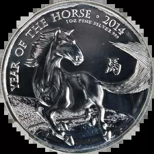 2014 英国シルバー 2 ポンド イヤー オブ ザ ホース NGC MS70 PL 早期リリース｜WORLD RESOURCE【KING店】