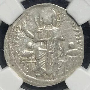 アンドロニカス II マイケル IX 1294-1320 AD ビザンチン銀イエス キリスト コイン、NGC VF｜WORLD RESOURCE【KING店】
