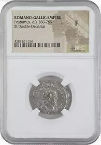 NGC F ローマ AR ポストゥムスのアントニニアヌス AD260-269 NGC エンシェント シルバー｜WORLD RESOURCE【KING店】