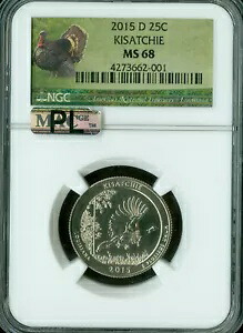2015 D キサッチ クォーター NGC MS68 MAC PL 最高級レジストリ *｜WORLD RESOURCE【KING店】 89,540円