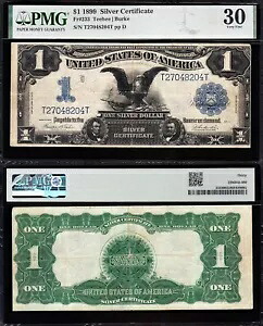 素晴らしいクリスプチョイス VF++ 1899 $1 "BLACK EAGLE" シルバー認定! PMG30！ 48204T｜WORLD RESOURCE【KING店】 120,450円