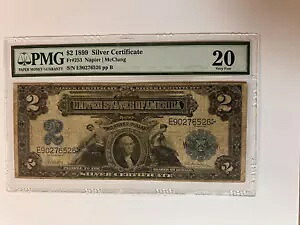 1899 $2 シルバー証明書 FR 253 PMG 非常に上質｜WORLD RESOURCE【KING店】 146,850円