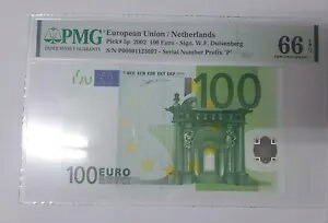 欧州連合/オランダ 100 ユーロ 2002、PMG 66 EPQ