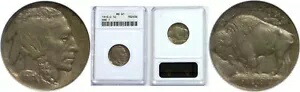 1913-D T-1 5C バッファローニッケル ANACS MS-61 56,870円