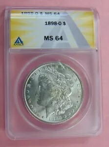 1898-O ANACS MS64 モルガン銀貨