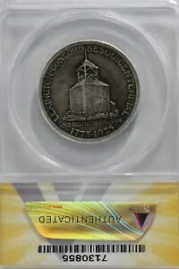 1925年 .50 ANACS EF 45 レキシントン クラシック シルバー記念コイン 55,440円