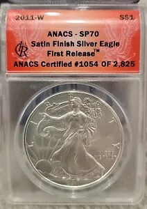 ????2011-W バーニッシュ ASE ANACS SP70 ファーストリリース レッドラベル????