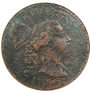1794 リバティ キャップ ラージ セント 1C コイン - 認定 ANACS F12 詳細 - 希少な日付!｜WORLD RESOURCE【KING店】