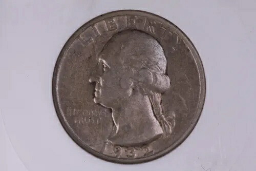 1932-D ワシントン シルバー クォーター、キー、ANACS EF-45、店舗 #10485｜WORLD RESOURCE【KING店】