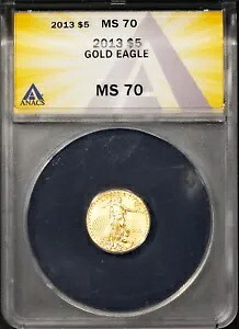 2013 $5 ゴールド イーグル MS 70 ANACS # 7625711 + ボーナス|WORLD RESOURCE【KING店】