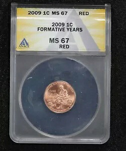 2009 リンカーン クロニクルズ セント形成期 リバース ANACS MS-67 レッド 2XMQ|WORLD RESOURCE【KING店】