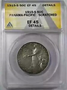 1915 南パナマ - 太平洋博覧会 ANACS XF-45 傷あり