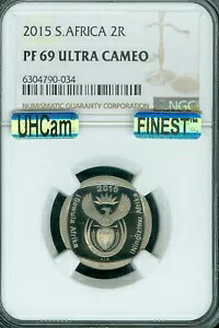 2015 南アフリカ 2 ランド?? NGC PF69 MAC UHCam 最高級グレード MAC スポットレス *｜WORLD RESOURCE【KING店】