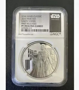 2016 スター ウォーズ クラシック ニウエ S$2 ダース ベイダー コイン NGC PF70 UC 初回リリース WTE｜WORLD RESOURCE【KING店】