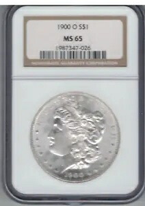 1900 O モーガン シルバー ドル ~ NGC MS65 ~ 送料無料｜WORLD RESOURCE【KING店】
