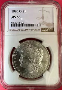 1890-O NGC MS63 BU MORGAN ドル 送料無料｜WORLD RESOURCE【KING店】