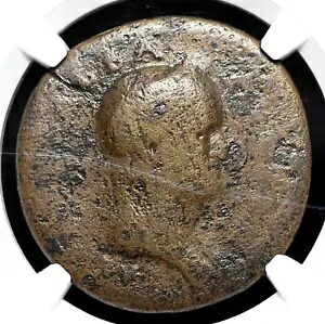 ローマ帝国。ガルバ。西暦68年から69年。オリハルコン セステルティウス、NGC AG|WORLD RESOURCE【KING店】