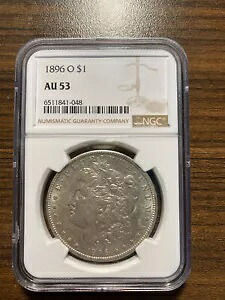 1896-O モーガン シルバー ダラー $1 NGC ほぼ未流通 53 AU 53|WORLD RESOURCE【KING店】