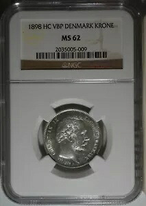 1 クローナ 1898 NGC MS62｜WORLD RESOURCE【KING店】