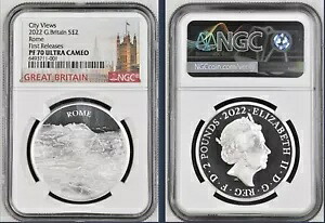2022 UK S?2 1オンス シティービュー ローマ NGC PF70 ファーストリリース｜WORLD RESOURCE【KING店】