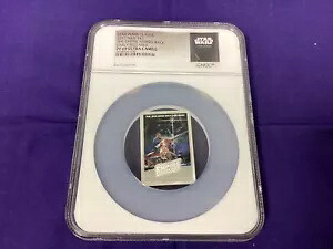 2017 スター ウォーズ: 「帝国の逆襲」 シルバー 1 オンス コイン バー NGC PF69 UC $2 ニウエ|WORLD RESOURCE【KING店】