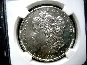 1880-O モーガン シルバー ダラー、NGC AU-58 PL 非常に希少なプルーフライク++++｜WORLD RESOURCE【KING店】