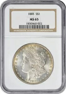 1885 モーガン シルバー ダラー MS65 NGC｜WORLD RESOURCE【KING店】