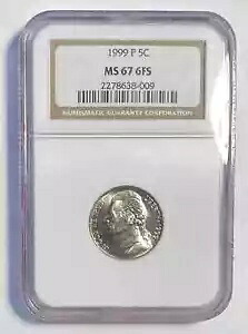 1999 P ニッケル ジェファーソン NGC MS-67 6FS｜WORLD RESOURCE【KING店】