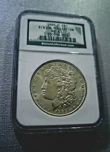 1885 O モーガン シルバー ダラー NGC MS63 ボールド ジェム ディテール ビニオンズ 有名な宝物 $1｜WORLD RESOURCE【KING店】