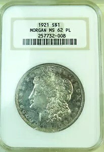 1921 モルガンダラー NGC MS62PL *VAM 21 dbl 左星/落書き* EP｜WORLD RESOURCE【KING店】