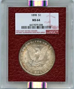 1898年 $1モルガンドル パラマウントNGC MS64|WORLD RESOURCE【KING店】