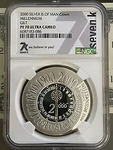 2000 メリディアン ライン ミレニアム クラウン シルバー PF70｜WORLD RESOURCE【KING店】