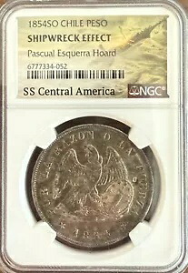 SS 中米難破船 1854 年 チリ ペソ NGC パスカル エスケラ ホード|WORLD RESOURCE【KING店】