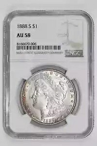 1888-S モーガン ドル NGC AU58｜WORLD RESOURCE【KING店】 146,850円