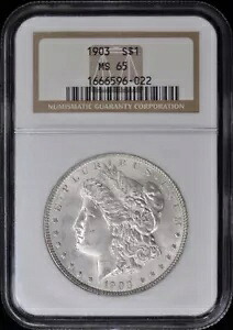 1903 モルガン ドル S$1 NGC MS65｜WORLD RESOURCE【KING店】