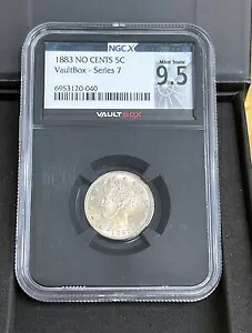 1883 ノーセント NGCX 5C リバティ V ニッケルミントステート 9.5 ボールトボックス シリーズ 7|WORLD RESOURCE【KING店】