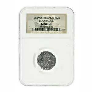 エル カザドール 1 レアル 1783 MO FF スペイン難破船コイン NGC 認定 上級グレード 152,350円