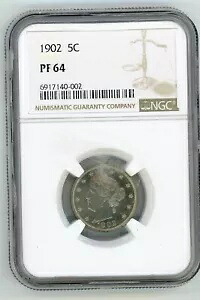 1902 プルーフ リバティ ニッケル NGC PR 64|WORLD RESOURCE【KING店】