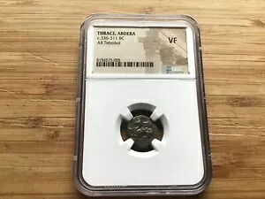 トラキア。アブデラ。 AR テトロボル 336-311 BC NGC VF｜WORLD RESOURCE【KING店】