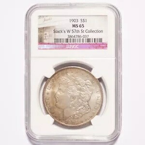 1903 モーガン シルバー ダラー NGC MS65 スタック｜WORLD RESOURCE【KING店】