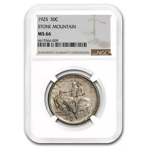 1925 ストーン マウンテン メモリアル ハーフダラー MS-66 NGC|WORLD RESOURCE【KING店】